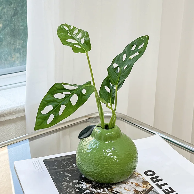 Vaso de Plástico Verde-Laranja - Desk Setup Green avaliação e preço