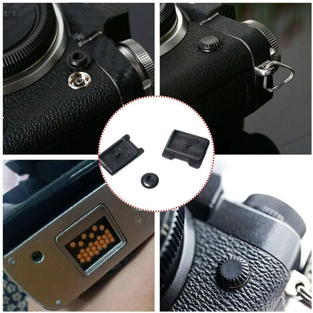 Flash Remote PC Sync Terminal Cap Cover per Fujifilm Fuji T1 XT2 XT3 XT4 XH1 GFX50S GFX50R Camera L Plate Handle Connector Cap