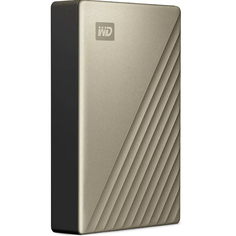 WD Metal Edition Portable Mobile Hard Drive 5t 5TB My Passport Ultra Western Data China Travel Package