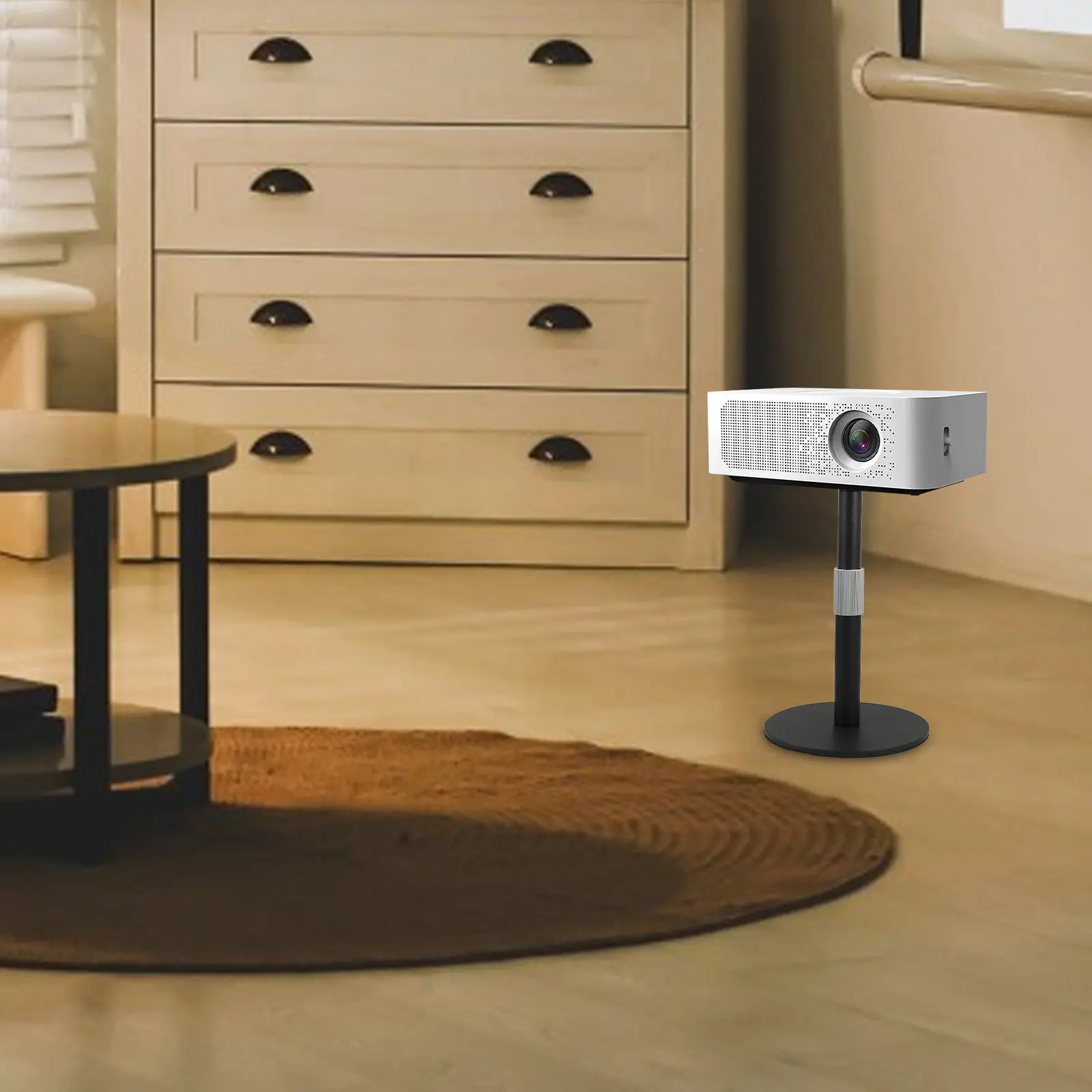 

Регулируемая по высоте металлическая напольная подставка для офиса, класса, регулируемая подставка для проектора