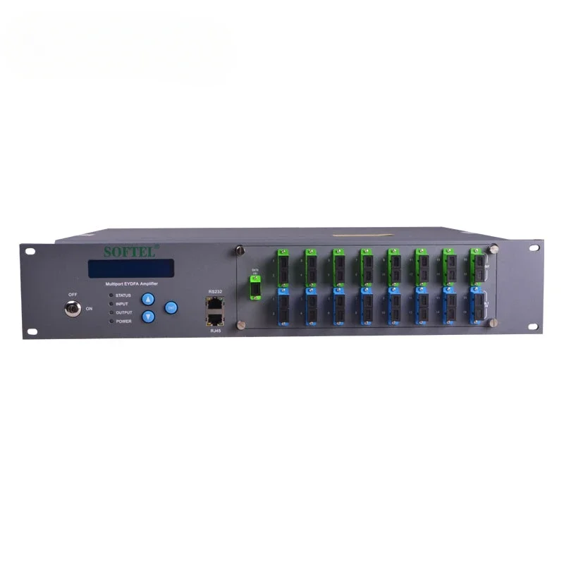 

1550nm EDFA WDM Optical Amplifier 16 Ports each port 21dB