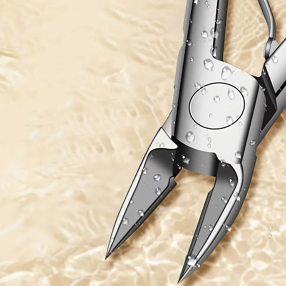 家庭用爪溝用プロフェッショナルネイルクリッパー、ステンレス鋼、非常に鋭く丈夫な手と足の爪切り