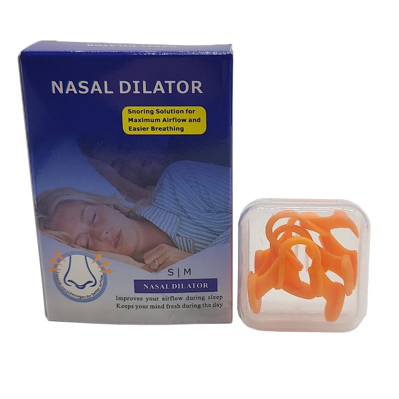 

4pcs/Box Anti-Snore Tool Stop Snoring Nose Vent Silicone Comfortable Better Nose Breath Nasal Dilators Anti-Snoring Sleeping Aid