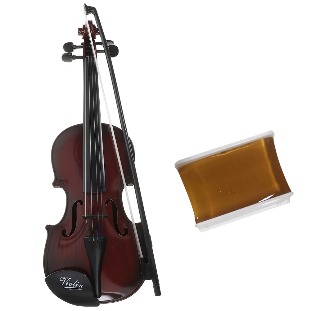 

String Instrument Toy Mini Violin Model Simulated Violin Model Decor Music Plaything Realistic Musical Instrument 38x13.5cm ﻿