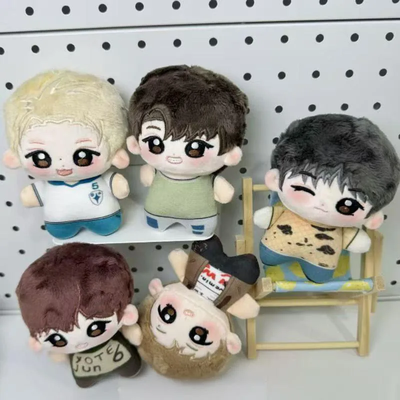10CM süße KPop Idol MARTIN JAMES JUHOON Plüschpuppe SEONGHYEON KEONHO Gefüllte Puppe Körper Rucksack Anhänger Schlüsselanhänger Fans Weihnachtsgeschenke