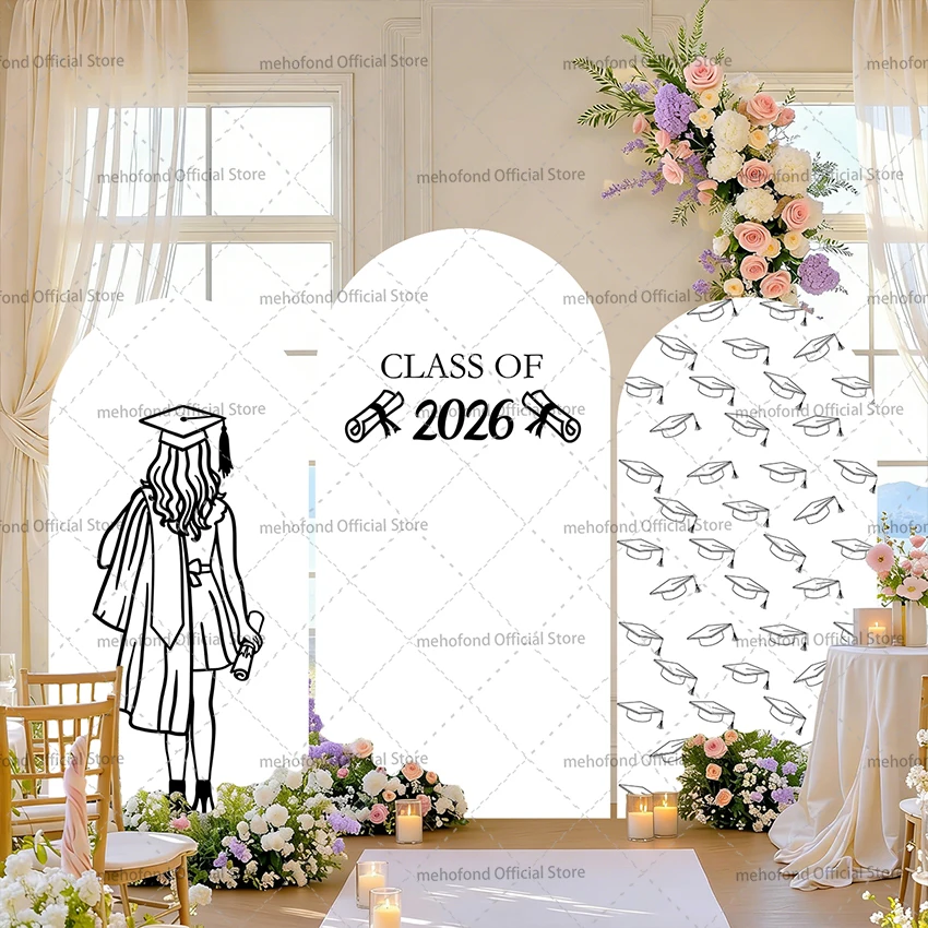 Mehofond Custom 2-Sided Graduate Graduation College Girl Hig