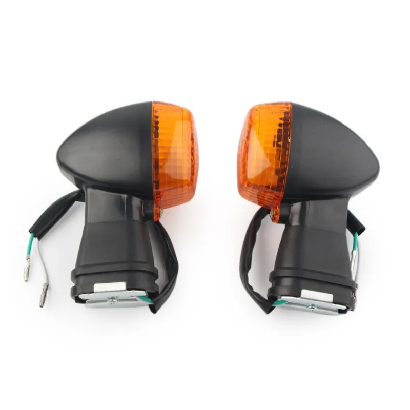 Front Turn Signal Light For KAWASAKI ZX6R ZX7R ZX 9R 12R NINJA 250R KLE 500 ZR7S GPZ ZXR Motorcycle Indicator Amber Lamps