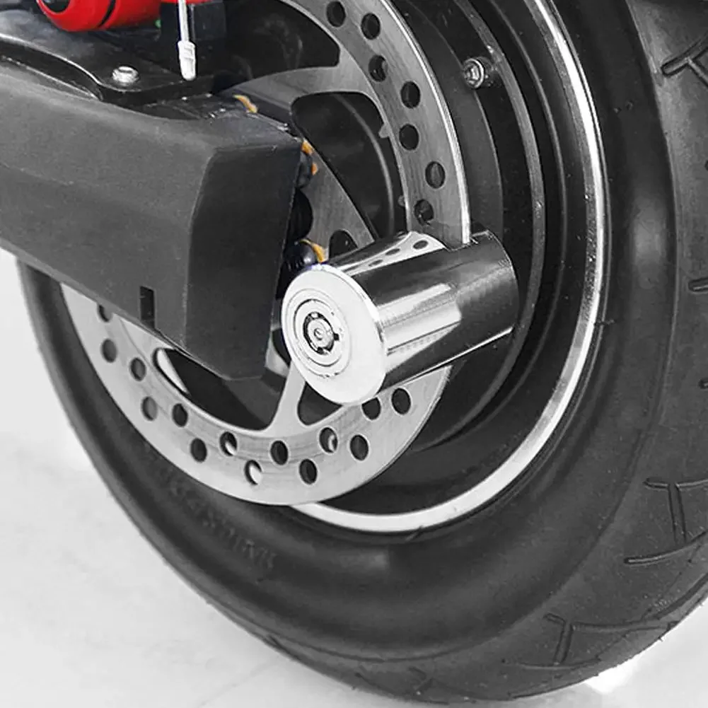 

Heavy-Duty Moto/E-Scooter/Bike Disc Brake Lock - Anti-Theft Cutter-Proof Padlock for Skateboard Wheels ‌