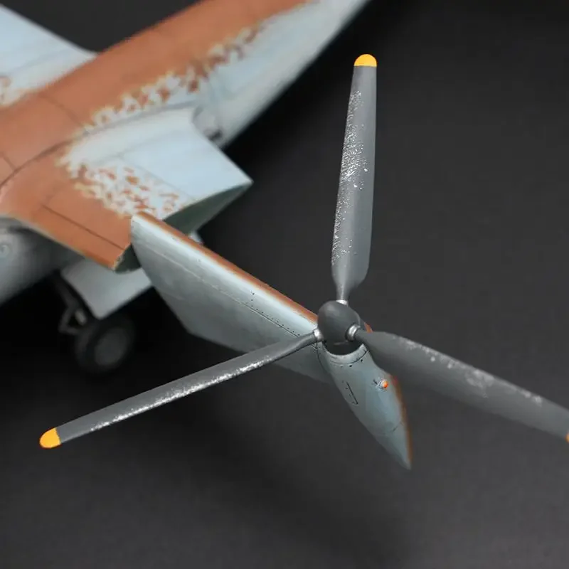 งานอดิเรกที่น่าขบขัน 48A002 1/48 ชุดโมเดล P.1003/1 WESERFLUG เยอรมัน VTOL AIRCRAFT