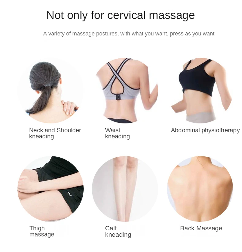 Electric cervical massage instrument plug kneading neck massage pillow neck multi-function massage pillow - view 6