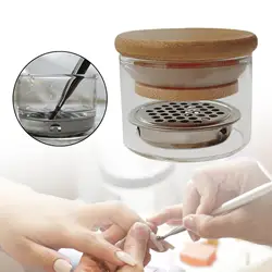 Dappen Dish Jewelry Storage Easy Clean Manicure Care Mini Bowl Nail Pen Wash Cup Nail Art Cup for Home Use Woman Nail Art Artist