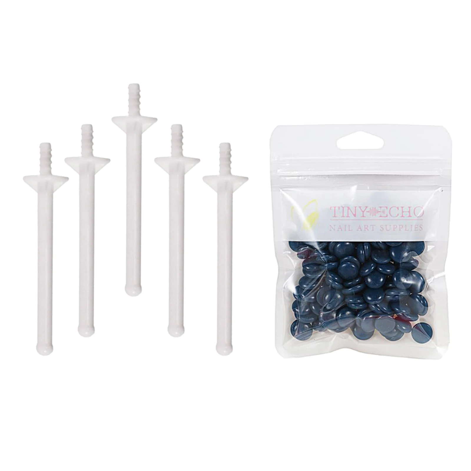 

Effective Painless Hard Wax Waxing Beads &5pcs Nose Hair Stick for Unisex, at Home Hard Wax Beans for Women Men