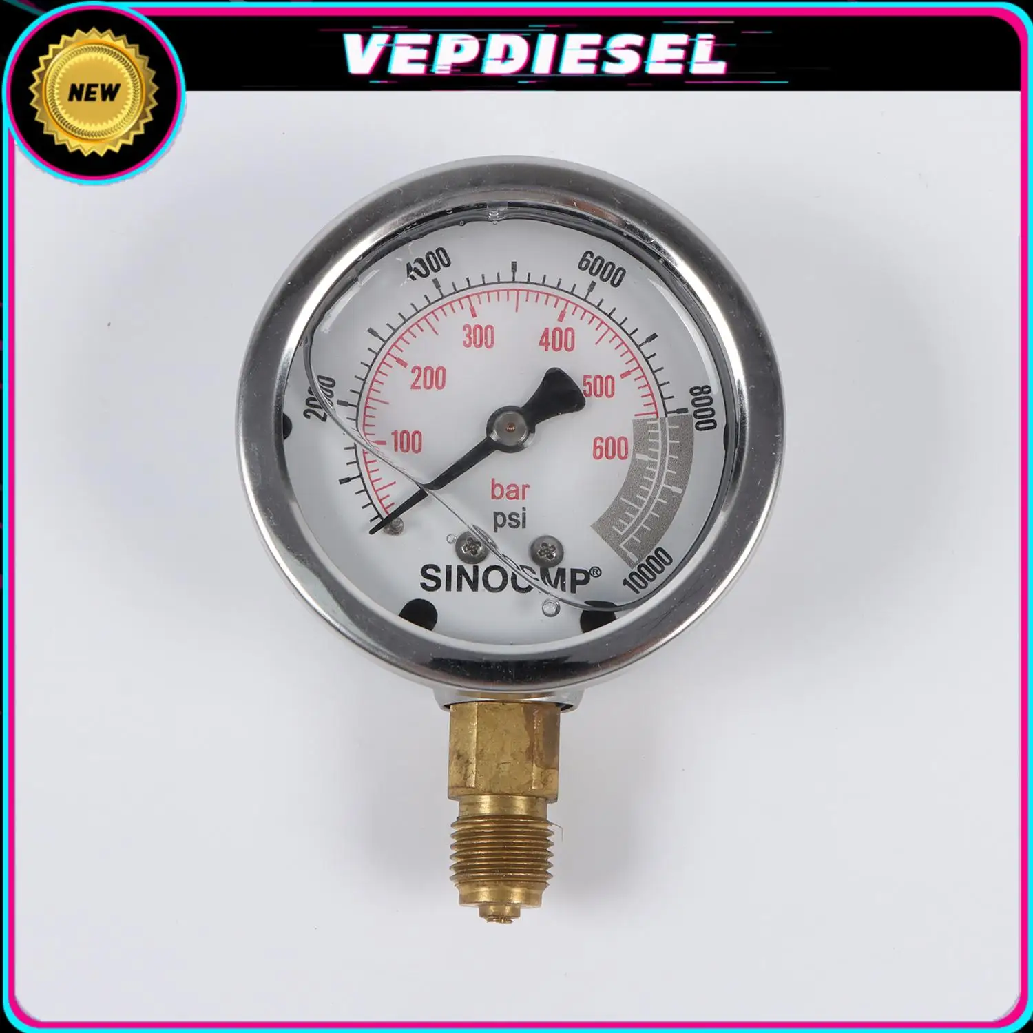 

60Mpa/0-600Bar/0-10000 Psi Digital Hydraulic Pressure GaugeHydraulic Air Gas Water Oil Pressure Gauge