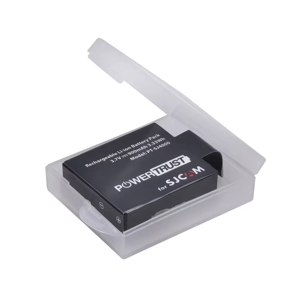 Replacement Battery 3.7V 900mAh Li-ion Compatible with SJCAM SJ4000 SJ5000 SJ6000 M10,Victure AC700/AKASO EK7000/Brave 4/APEMAN