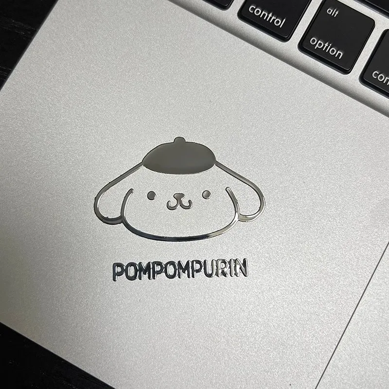 Adesivo HellokittySanrio semplice cartone animato carino Pacchard adesivo impermeabile in metallo adesivo decorativo per cuffie piatte