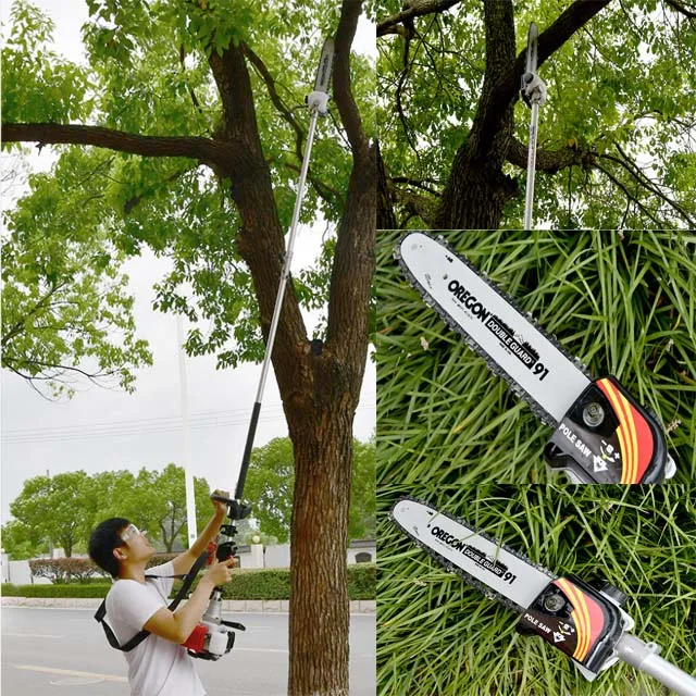 Multifunctional Machine brush cutter gasoline grass trimmer machine pole saw