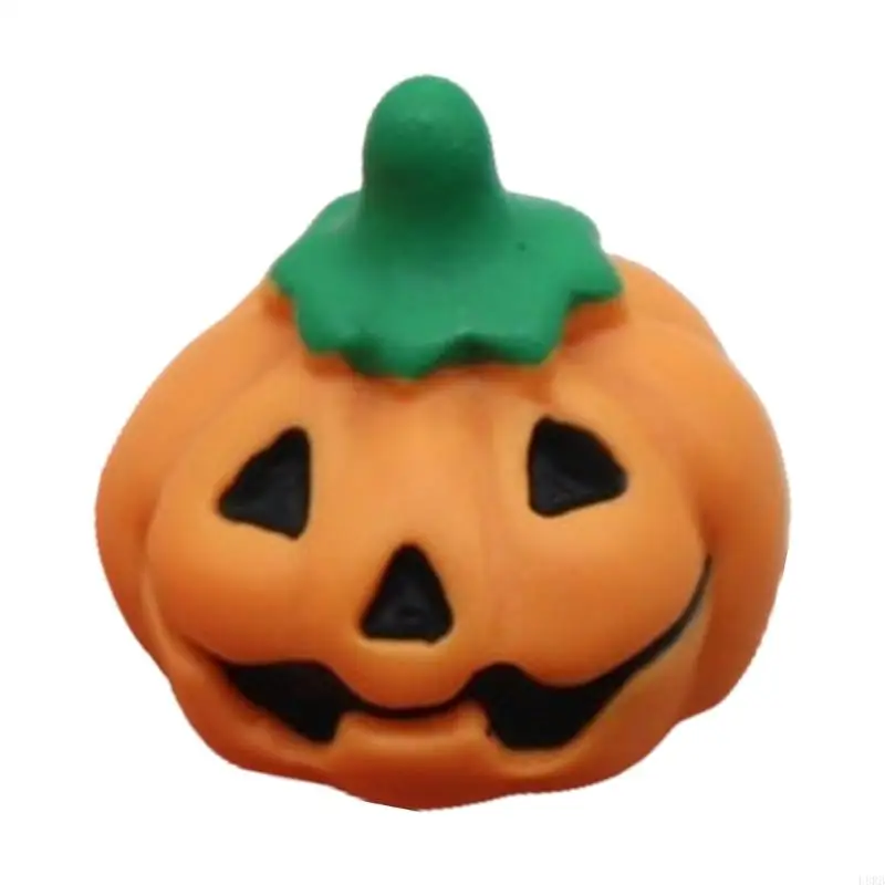 Halloween Doll House Accessoire Realistische Pumpkin Figurine Festival Scene Decors L8RB