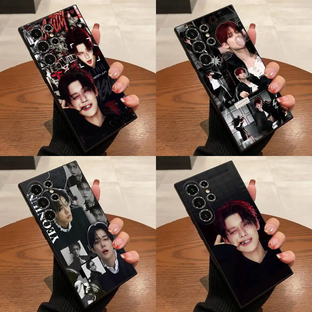 

Singer C-Choi Y-Yeonjun Phone Case For Samsung S25,S24,S21,S22,S23,S30,Ultra,S20,Plus,Fe,Lite,5G Black Cover