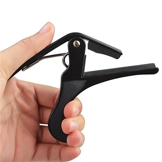 Premium Quick Change Folk Acoustic Electric Guitar Banjo Trigger Capo Key Clamp