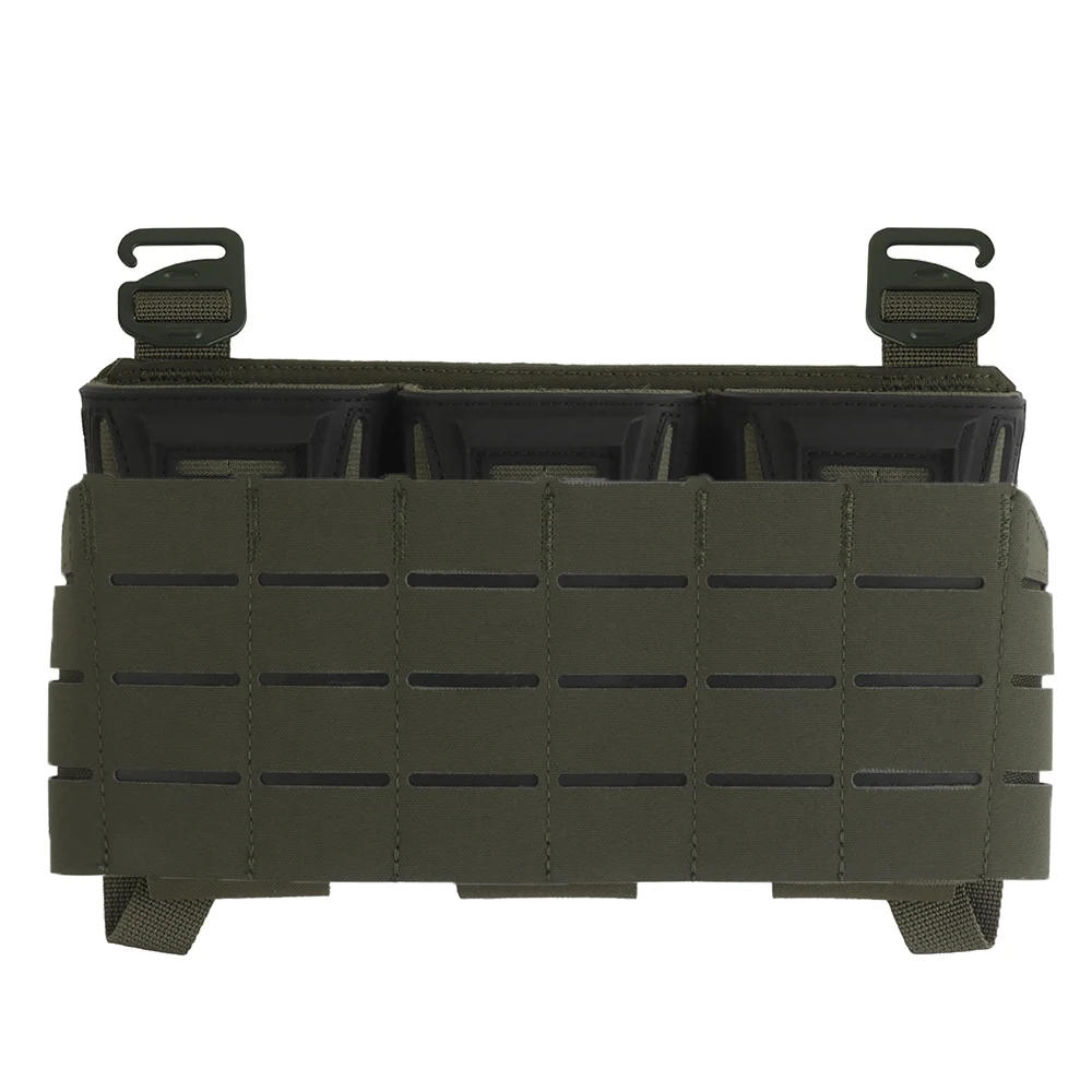 

2nd Layer MOLLE Adapter for Agilit Style Multi-Caliber Triple Mag Pouch Airsoft Vest Plate Carrier Tactical Molle System Gear