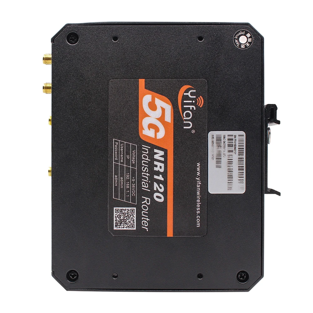 ZXY Yifan NR120-R الصناعية 5G RedCap IoT راوتر ثنائي الشريحة فشل مودم 300Mbps GRE/IPSEC WEP التشفير VPN جدار الحماية X35 رقاقة #2