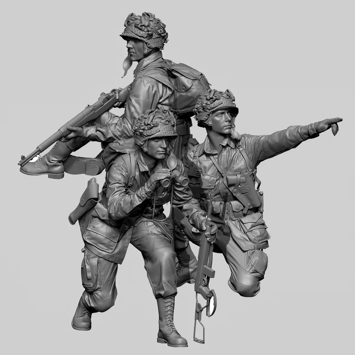 Resin Model Kit 35811 A 3-person team from the US Special Operations Forces