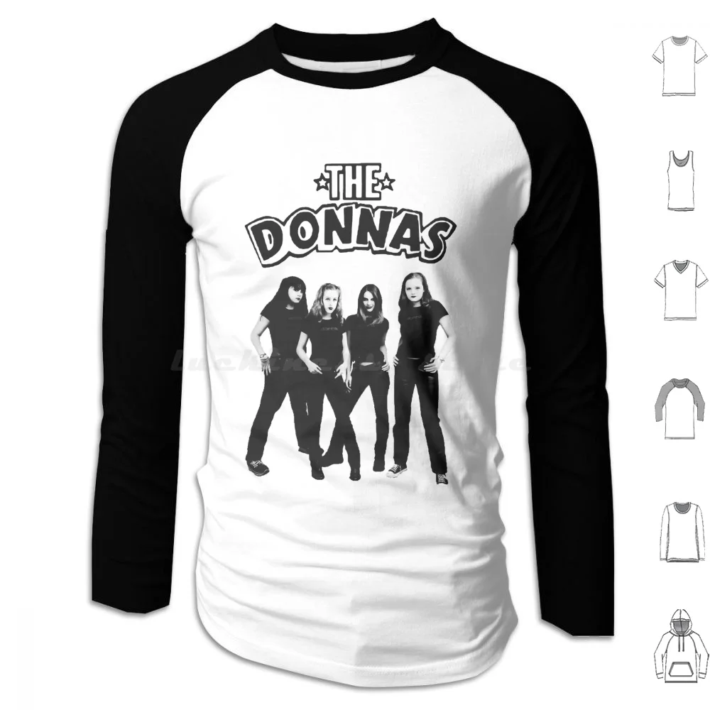 The Donnas Hoodie cotton Long Sleeve Mia Donna Donna And The Dynamos Meryl Streep Mia 2 Movie Mia Here We Go Again