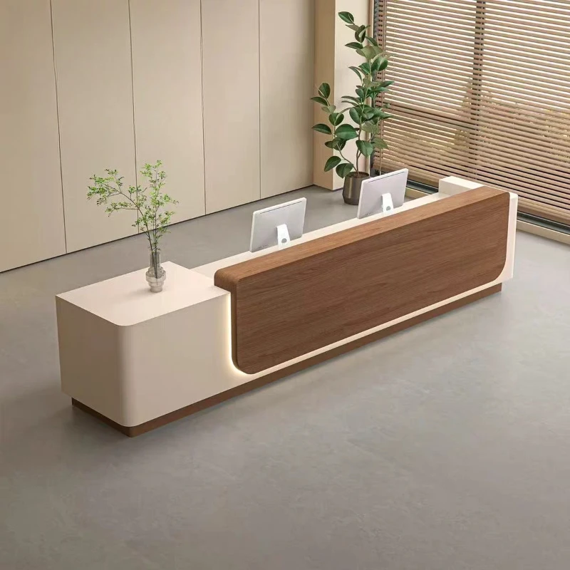 

Современная роскошная стойка ресепшн, офисная стойка для кофеен, прилавок для магазина, стойка администратора, парикмахерская стойка, угловая мебель для магазина