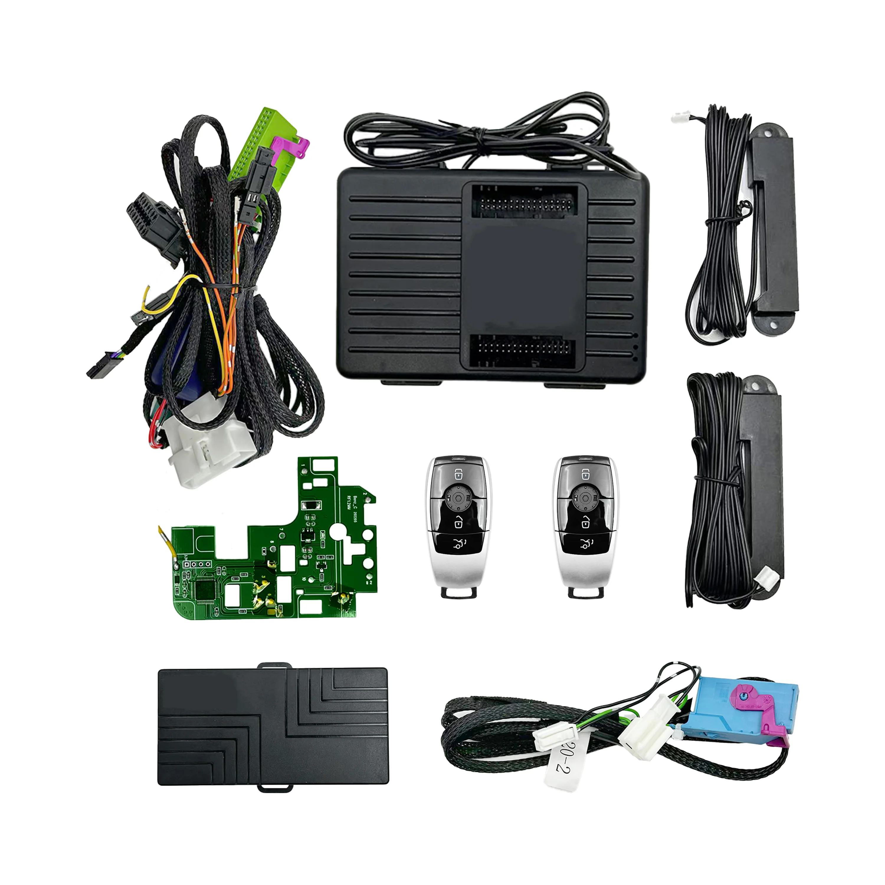 

Chidengde For Mercedes-Benz C/GLC Upgrade Engine Push Start Stop System Remote Starter Plug Play Keyless Entry System