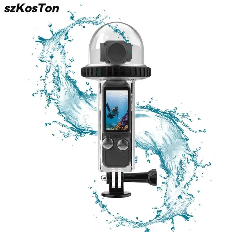 

Прозрачный водонепроницаемый чехол для DJI Osmo Pocket 3 Gimbal Camera Diving защитный чехол