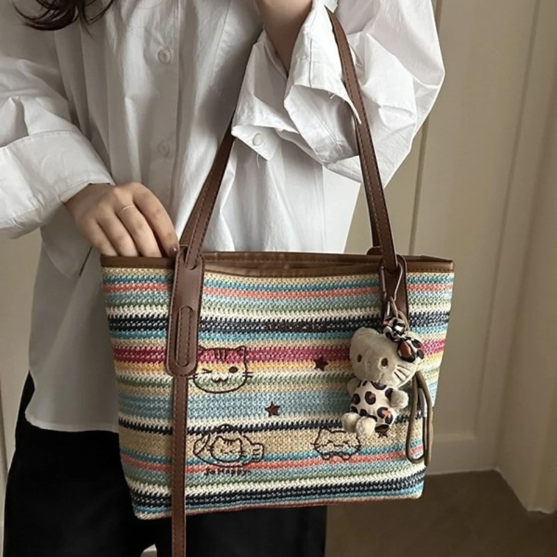bolsa-de-palha-de-grande-capacidade-novo-estilo-bolsa-de-ombro-listrada-e-elegante-bolsa-de-trabalho-moderna-sem-pingente