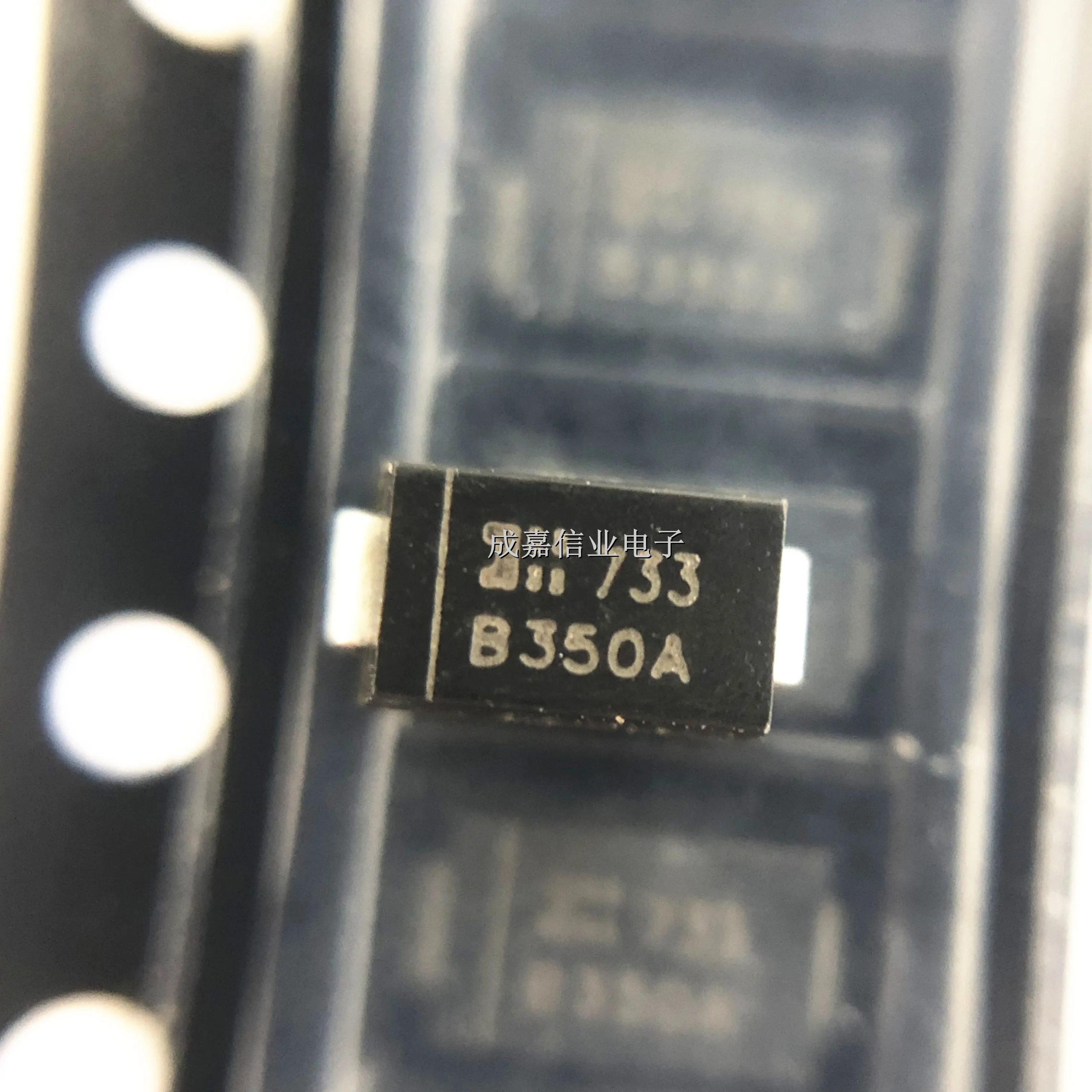 100pcs/Lot B350A-13-F DO-214AC-2 SMA MARKING;B350A Schottky Diodes 50V 3A Operating Temperature:- 55 C-+ 125 C