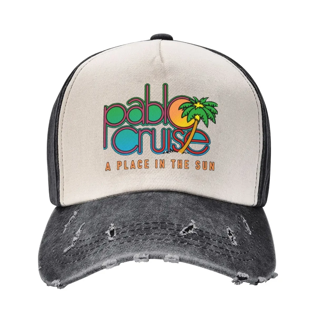

Pablo Cruise: A Place In The Sun Baseball Cap Sunhat Hat Luxury Brand Hood Sun Cap Women's Hats For The Sun Men's