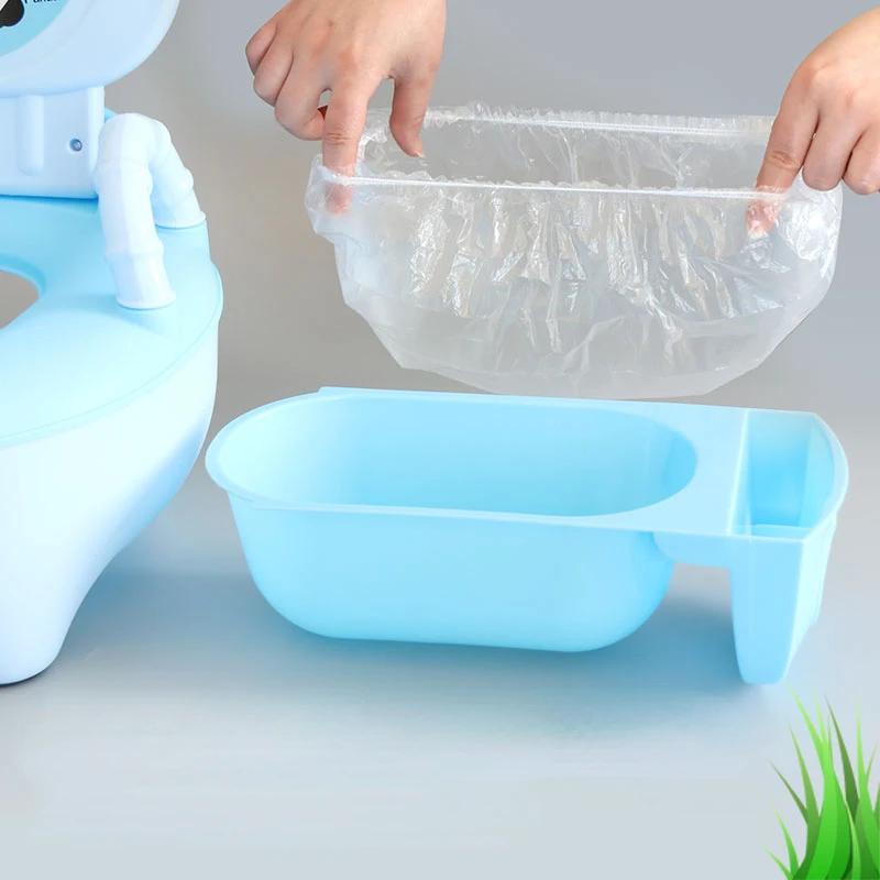 Panda Baby Potty Boys and Girls Potty Training Seat Children\'s Pot Urinal Infant Cute Toilet Seat WC -Free Cleaning Brush