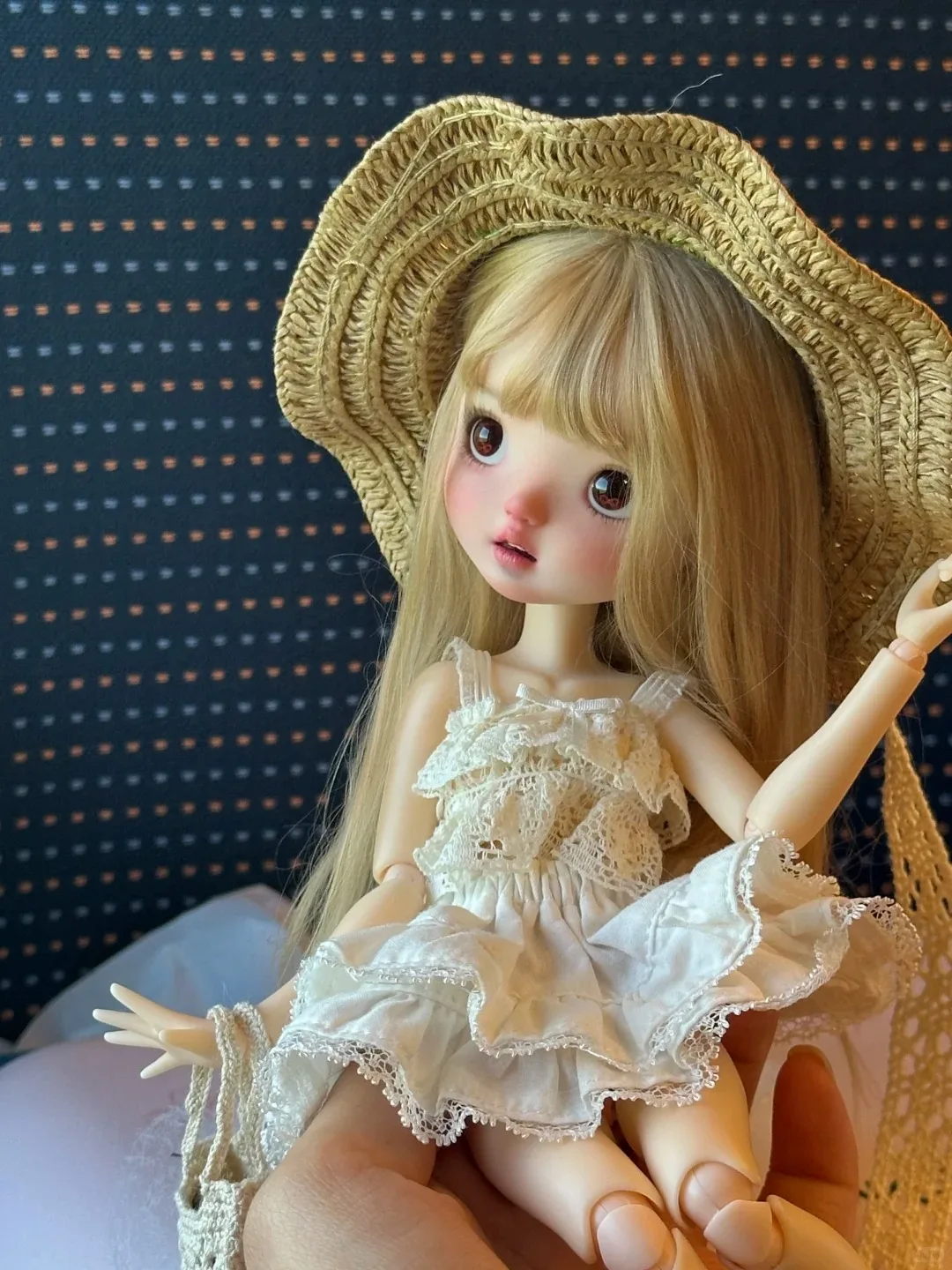 New SD BJD Doll 26cm Slim Girl 1/6-nimo Resin Doll Art Model High Quality Toy DIY Birthday Gift and Makeup