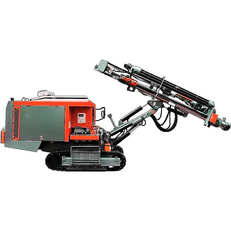 Mining DTH Drill Rig Crawler Type for Deep Water Well Drilling Rock Blasting Construction Customized Model Efficient Equipment