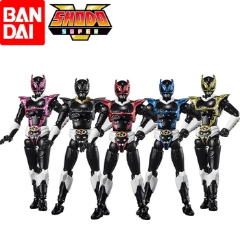 In Stock Original Bandai Shodo Super Power Rangers In Spaces Japanese Ver. In Space Psycho Rangers Collectible Action Figures