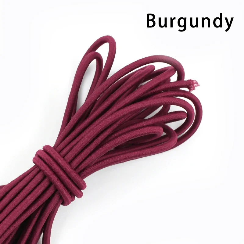 4mm Elastic Cords 5-50M for Hair & Sewing