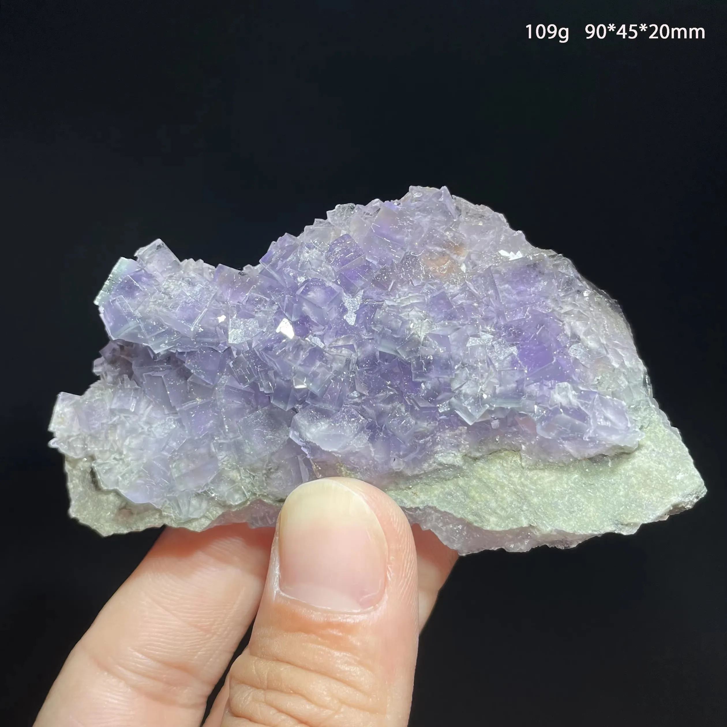 Natural Zhejiang Fluorite Raw Stone Crystal Mineral Specimen - Quartz Rock Home Decor Gift Healing Crystal