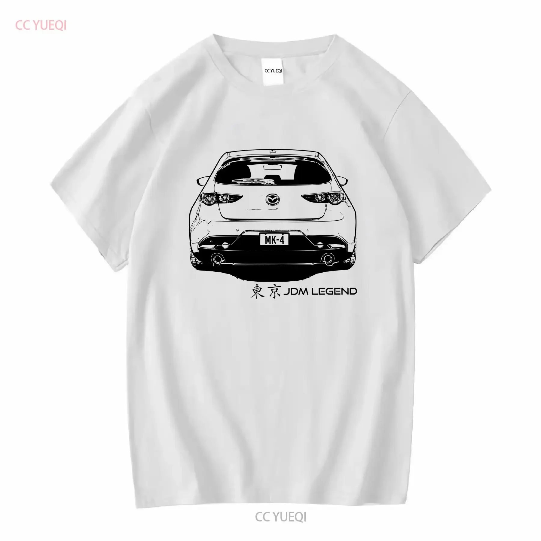 Mazda3 camiseta MK4 sport hatchback Mazdaspeed3 manga larga o corta vintage Lavado Elegante Gráfico transpirable Ligeramente