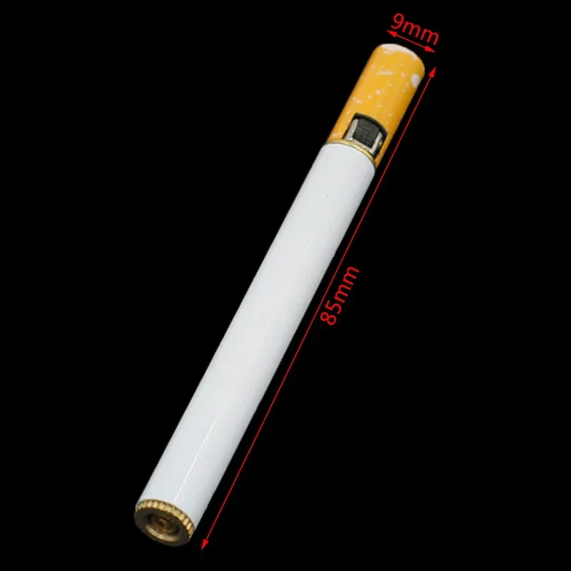 Personalized cigarettes, inflatable grinding wheels, open flame lighters, mini portable, can be placed in cigarette packs