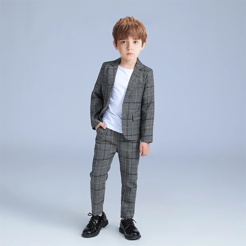 2025 Txjojn Graceful Flower Boys Suits For Wedding Formal Child Slim Fit Dresswear Suit Set School Graduation Ceremony