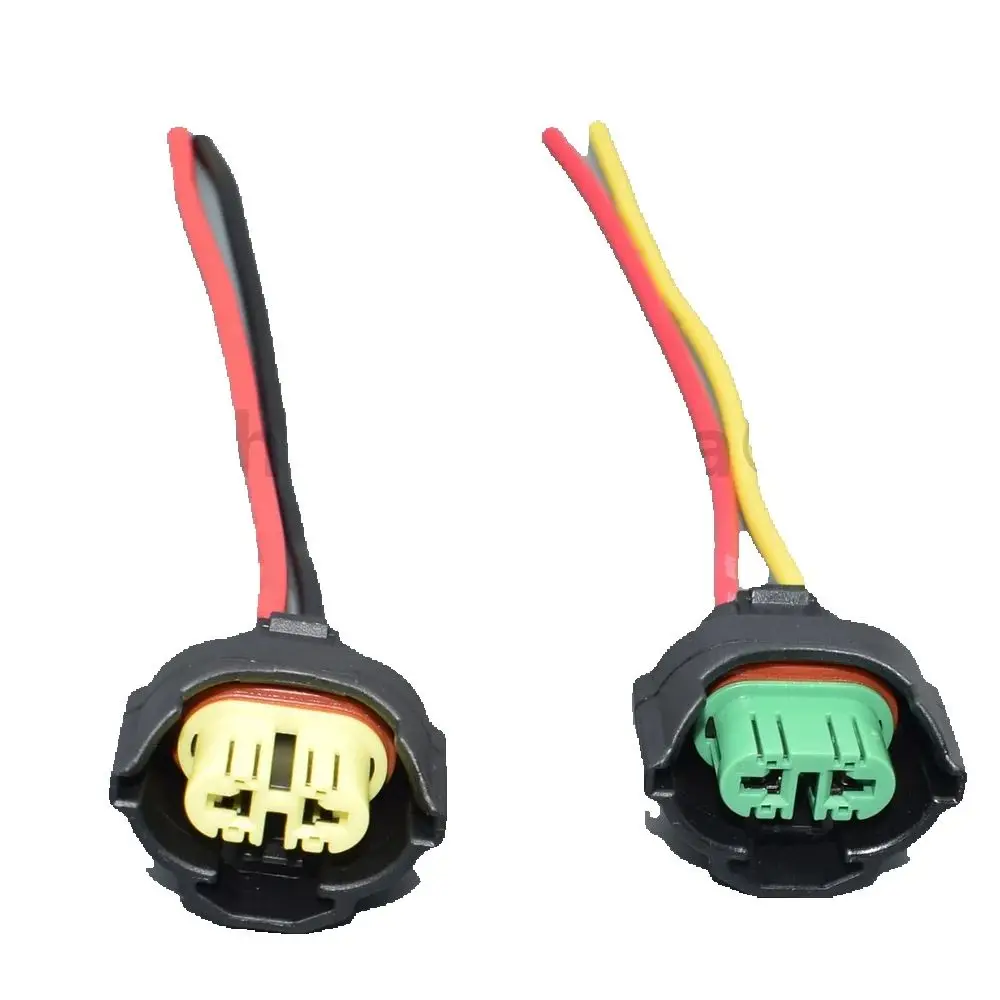 

Shhworldsea 2-контактная розетка 2,8 мм для H11 H9, противотуманная розетка для mazda для toyota 6189-0935, разъем автомобильной противотуманной фары, держатель лампы