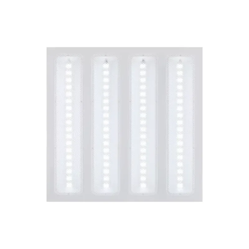 Ultra-thin LED Grid Panel Light 48W 96W 120W 600x600mm Commercial Ceiling Lamp for Office Hospital School Supermarket