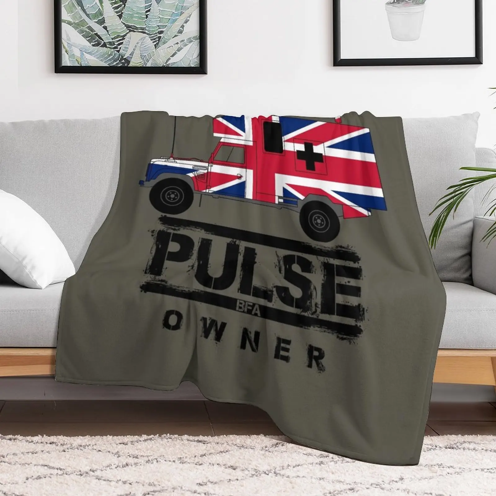 Land Rover Pulse/BFA Throw Blanket Hair for babies Moving Winter beds Blankets