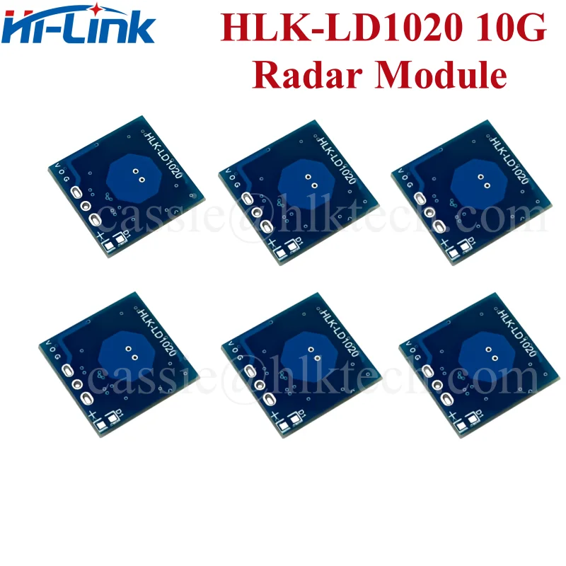 HLK-LD1020 10G Intelligent Human Microwave Induction Radar Module 10.525GHZ Low Power Detection Sensor LD1020