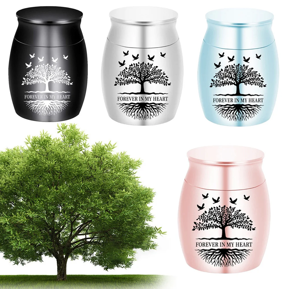 Small Cremation Keepsake Urns for Human Ashes Life Tree Cremation Urns for Ashes Beautiful Keepsake Sharing Urns Memorial Ashes