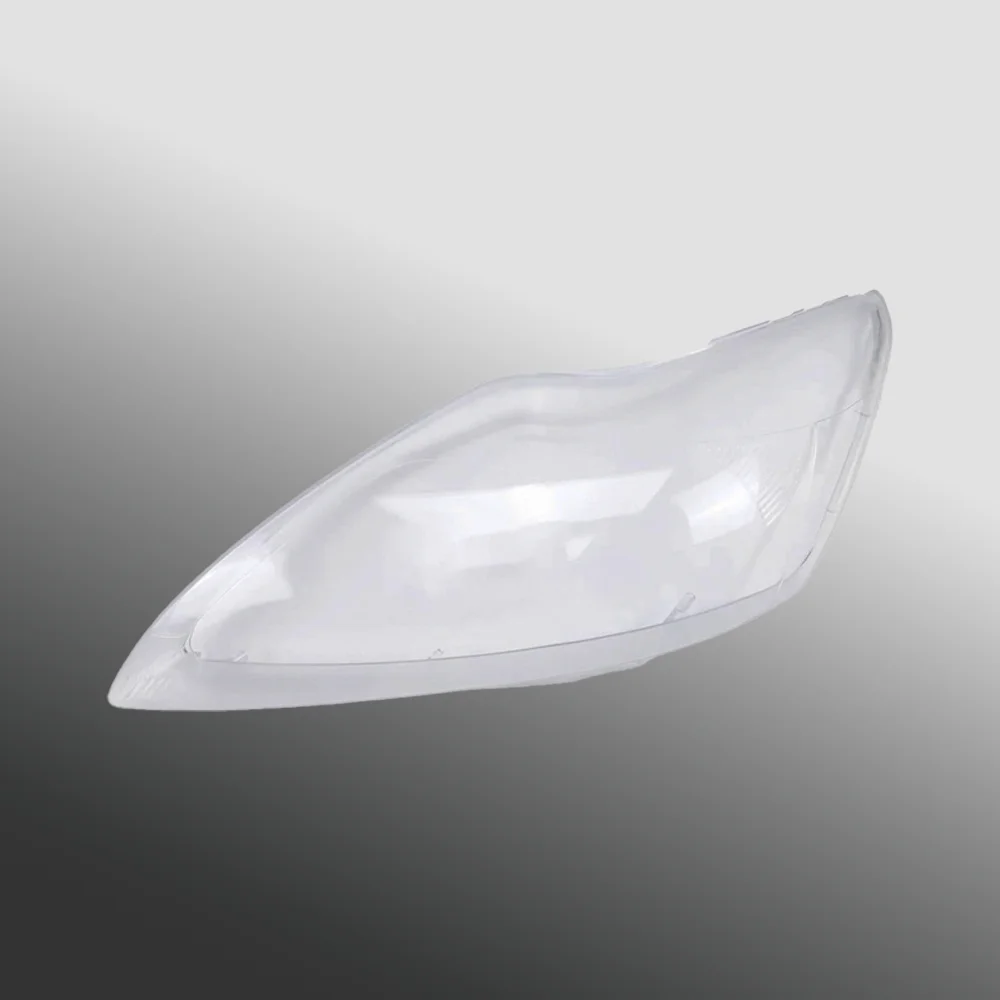 For Ford Focus 2009 2010 2011 Front Headlamp Cover Transparent Headlight Shell Lens Plexiglass Replace Original Lampshade