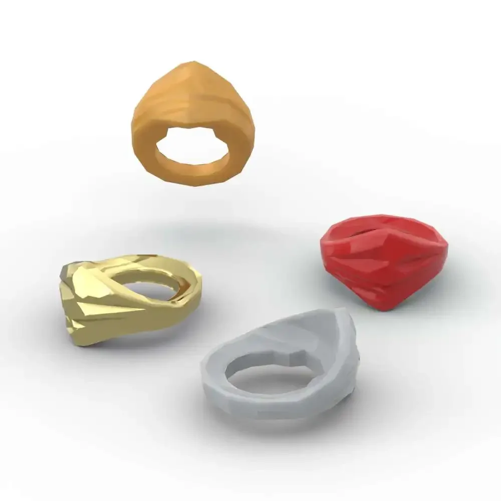 

MOC 10PCS Part Bricks 15619 Wear Bandana Building Blocks Ninjaed Scarf Mask Clothing Decoration Particle Toy Birthday Kids Gifts