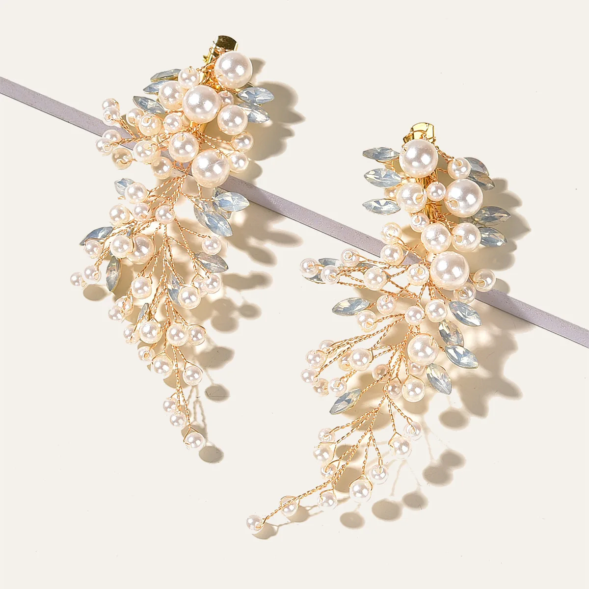 

Заколка-гребень для волос в корейском стиле с кристаллами, бриллиантовая заколка-краб, аксессуары для волос для женщин